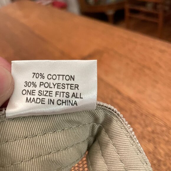 Men's Stock Building Supply Green/Tan Hook and Loop Mesh Back Trucker Hat Cap* - Picture 12 of 12